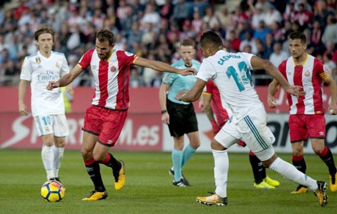 Pere Pons, en el duelo ante el Real Madrid.