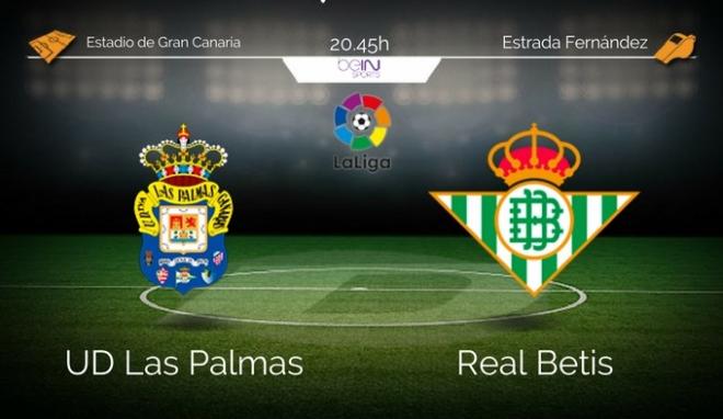 Previa del UD Las Palmas-Real Betis.
