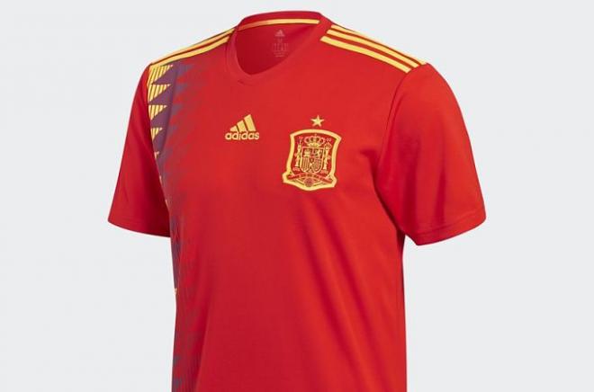 Nueva camiseta de España.