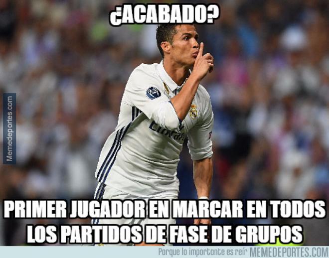 La eliminación del Atlético, protagonista en los memes.Cristiano Ronaldo, uno de los protagonistas de la noche.