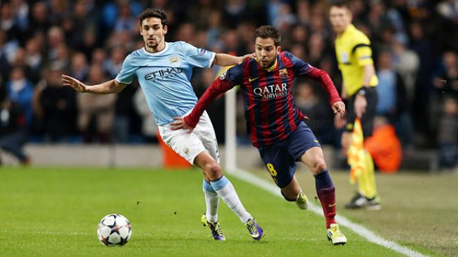 Apuesta el Manchester City-Barcelona.