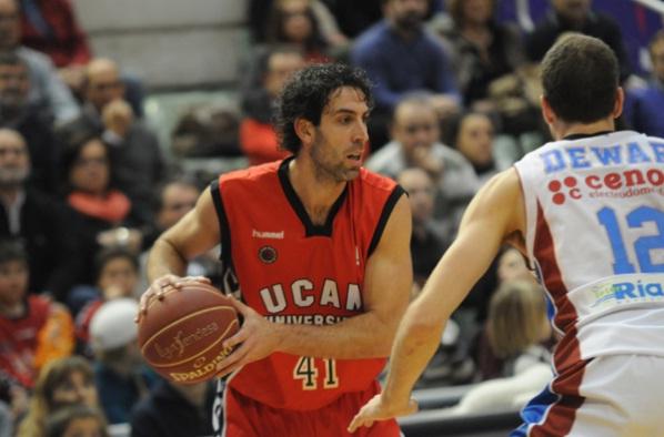 El malagueño jugó la pasada temporada en el UCAM Murcia.