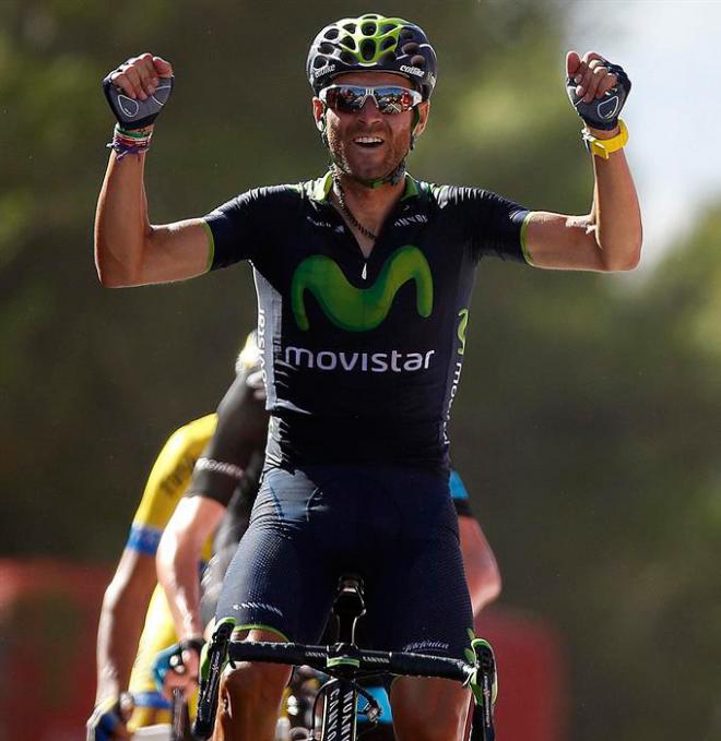 El murciano se impuso en la sexta etapa de la Vuelta.