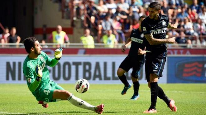 Icardi hizo dos de los siete goles 'neroazzurri'.