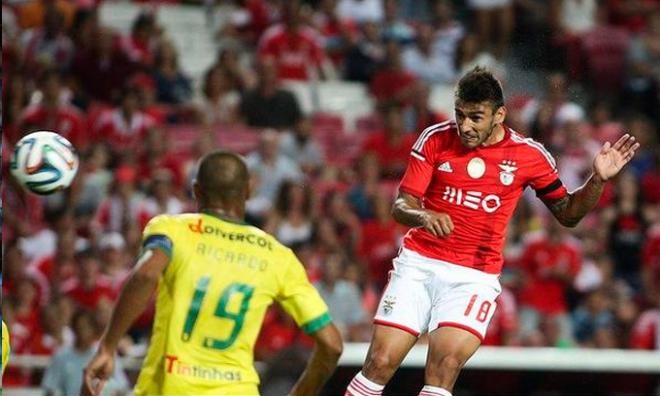 Salvio hizo el gol de la sentencia para los lisboetas.