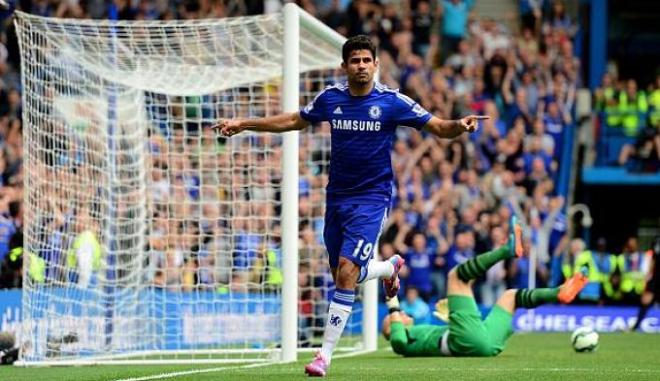 Diego Costa volvió a marcar con el Chelsea.