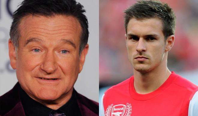 Robin Williams falleció un día después de otro gol del del Arsenal.