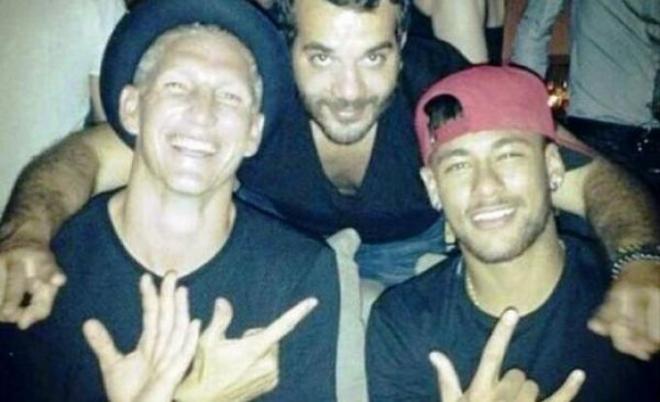 Schweinsteiger y Neymar, juntos en Ibiza.