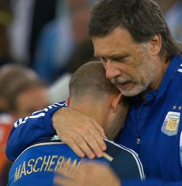 Mascherano, tras el partido.