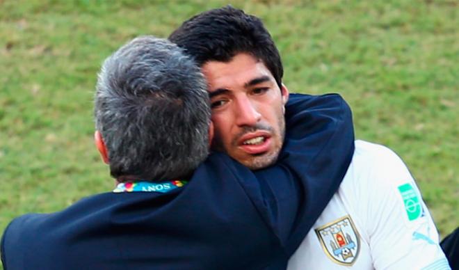 Luis Suárez no podrá hasta octubre.