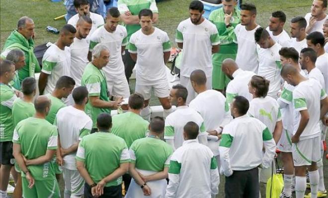 La selección de Argelia.