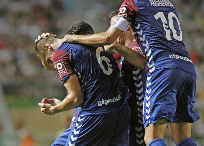 Albentosa marcó el segundo gol del Eibar.