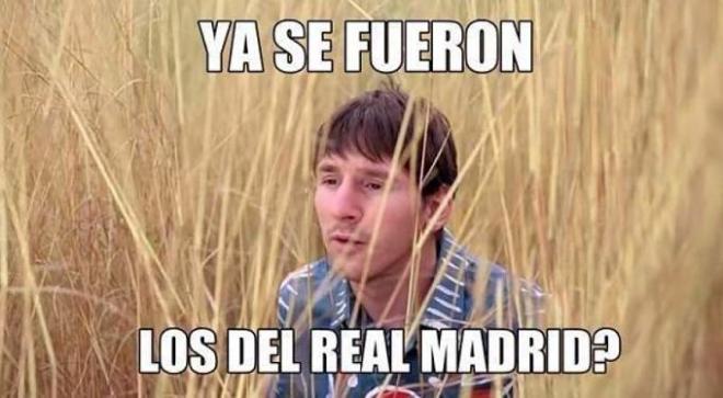 Messi es uno de los protagonistas de los 'memes'.