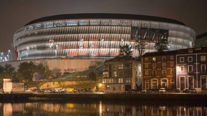 El nuevo estadio del Athletic de Bilbao.