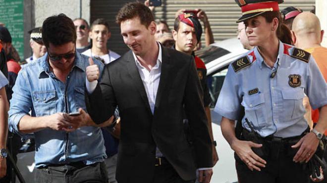Messi sigue en problemas con Hacienda.