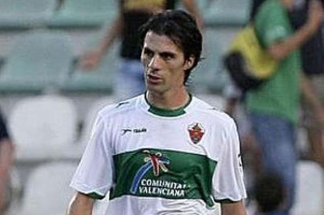 Pelegrín, jugador del Elche.