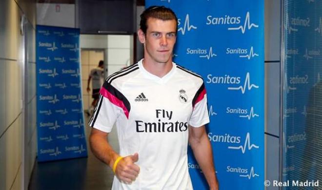 Bale pasó las pruebas médicas (FOTO: Real Madrid).