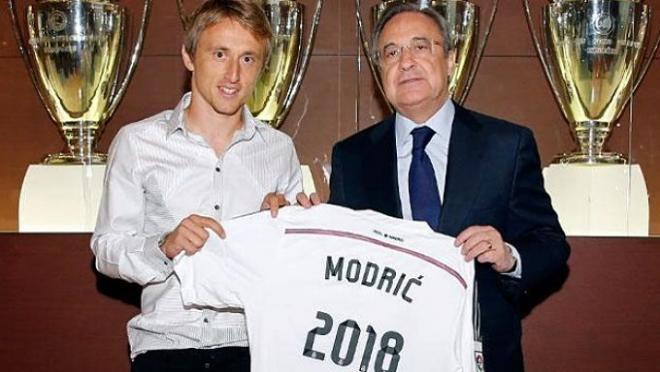 Modric no jugará por lesión.