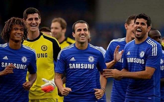 Cesc y Diego Costa ahora en el Chelsea.