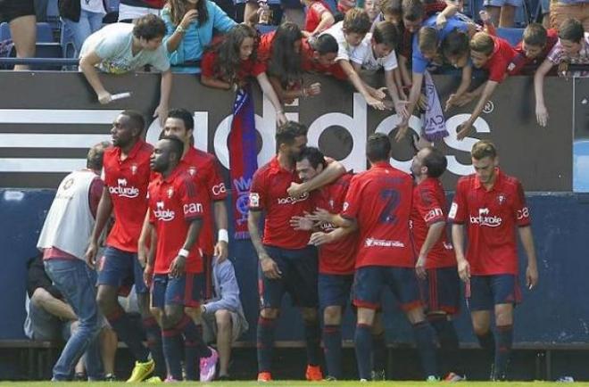 El Osasuna remontó un 1-3 en un partido peculiar.