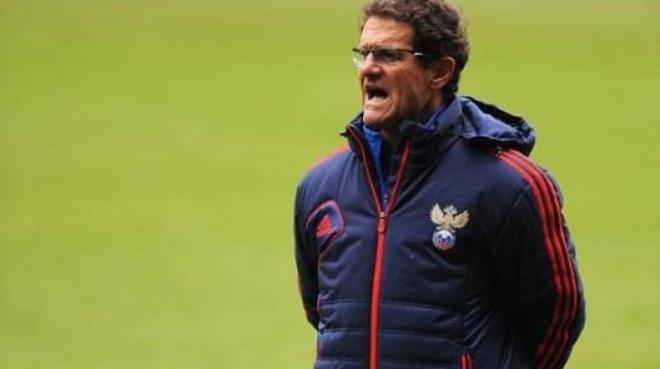 Fabio Capello, en su etapa como seleccionador ruso.