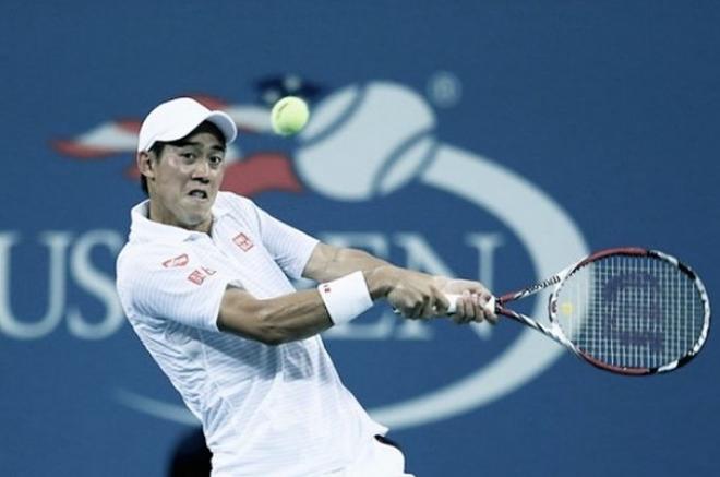 Nishikori en el partido más largo de este Grand Slam.