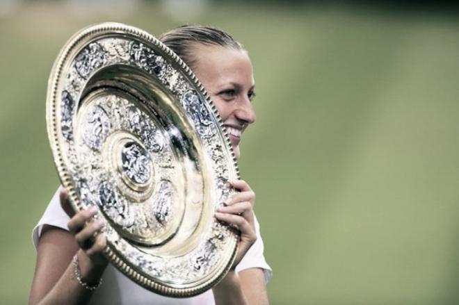 La checa Kvitova levanta su segundo título de Wimbledon.