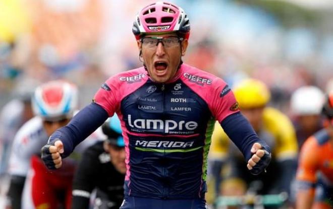Modolo se impuso en la meta de Lugano.