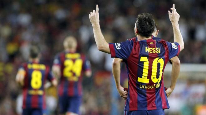 Otra espectacular temporada de Messi.