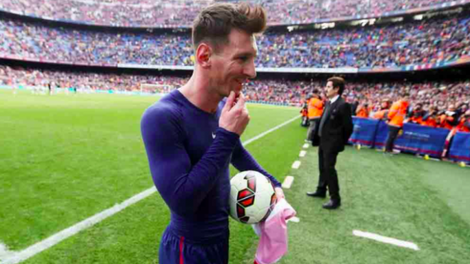 Messi tiene hasta 32 balones por marcar tripletes.
