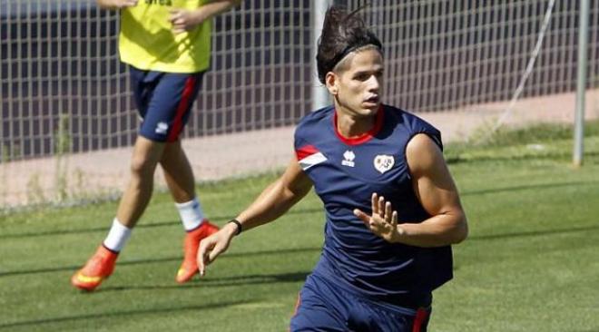 Zé Castro durante la sesión de entrenamiento.