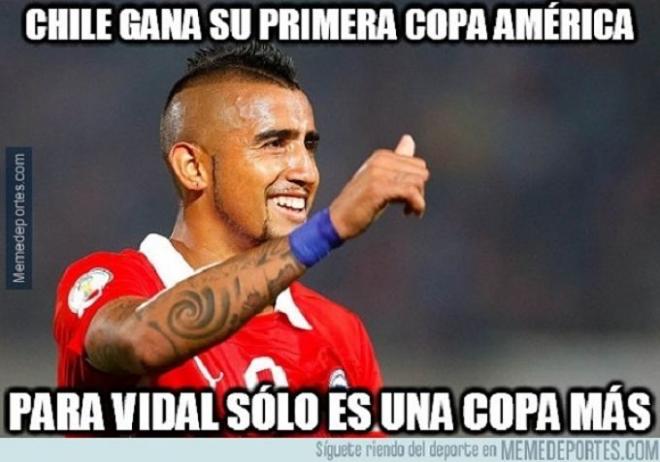 Meme de Arturo Vidal.