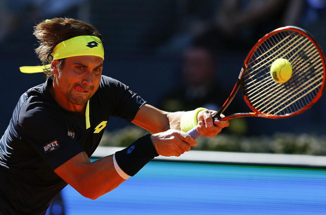 Ferrer ganó su primer partido en dos sets.