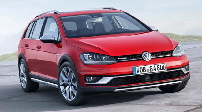 Volkswagen Golf Alltrack.