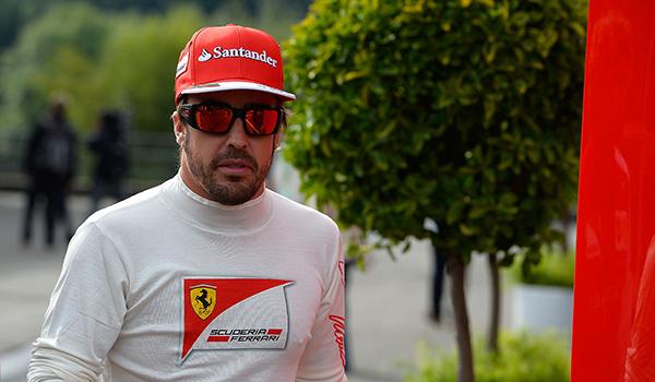 Alonso, en Spa