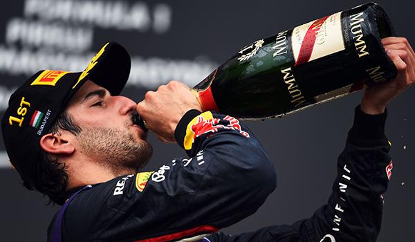 Ricciardo, ganador del Gran Premio