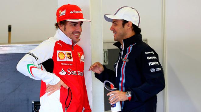 Alonso y Massa, dialogando esta temporada