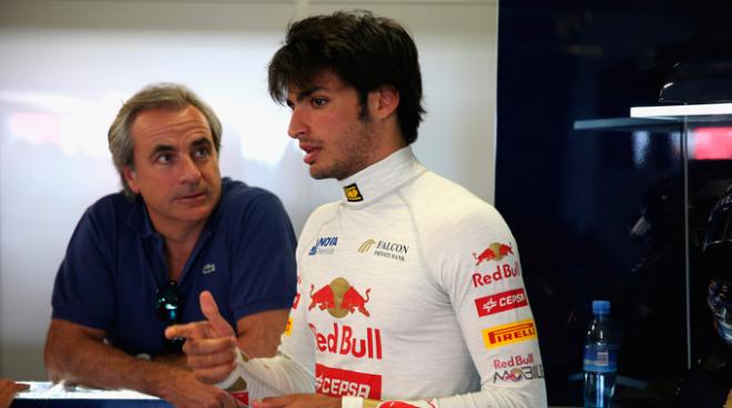 Carlos Sainz, padre e hijo