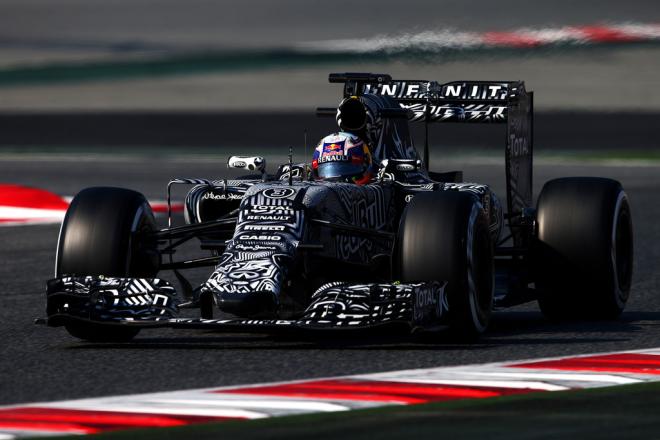 Ricciardo, en los test de Barcelona