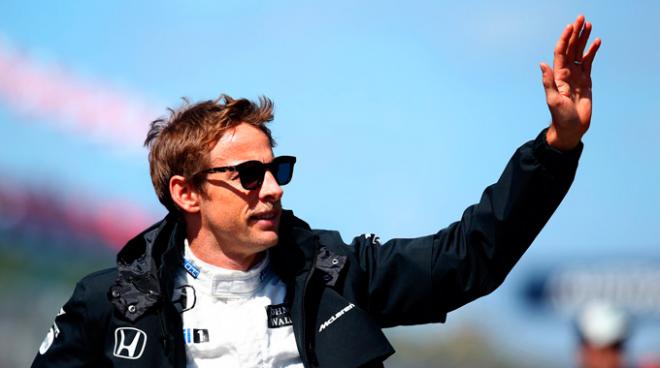 Button, en Albert Park