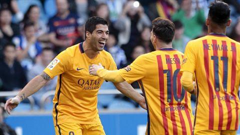 Luis Suárez, decisivo con cuatro goles y tres asistencias.