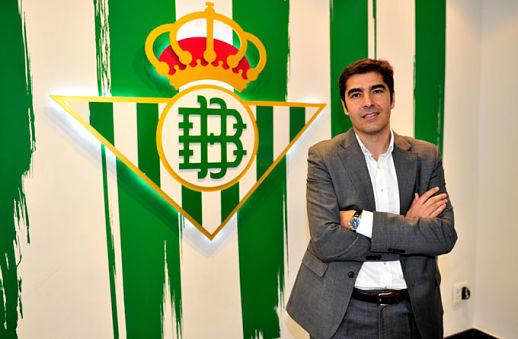 Ángel Haro, presidente del Betis.