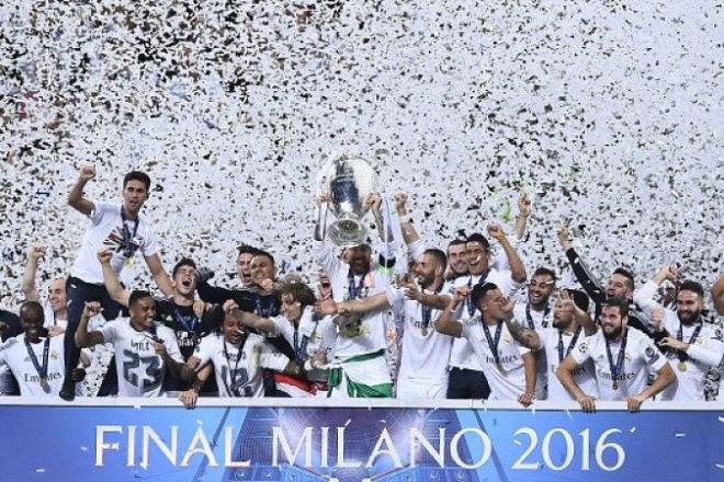 El Real Madrid ganó la pasada Liga de Campeones.