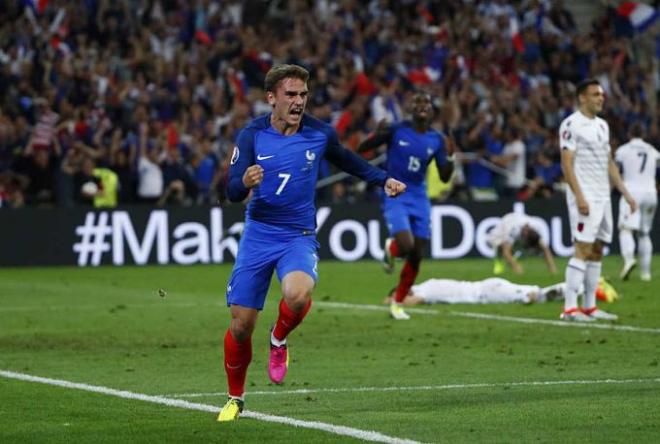 Griezmann, decisivo también con su selección.