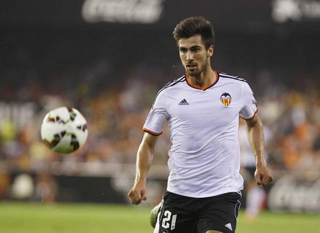 André Gomes, jugador del Valencia.