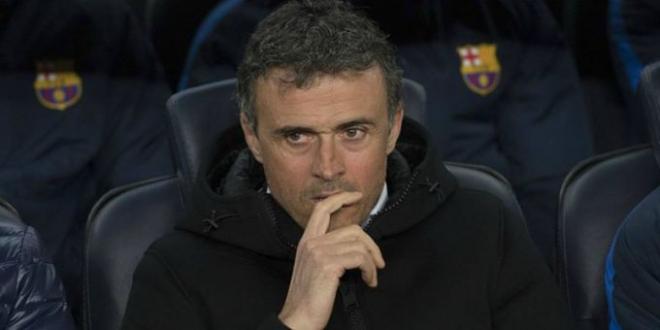 Luis Enrique, entrenador del Barcelona.