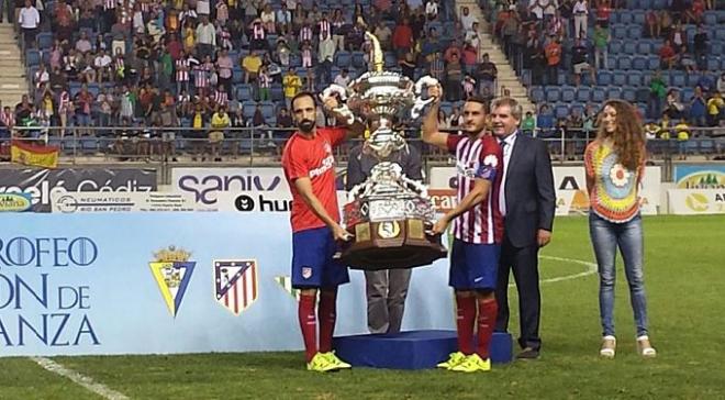 El Atlético conquistó la última edición del torneo gaditano.