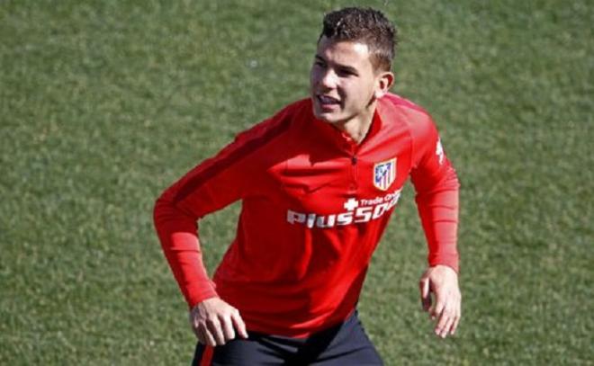 Lucas Hernández, jugador del Atlético de Madrid.