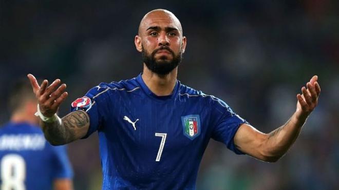 Zaza, con la selección italiana.