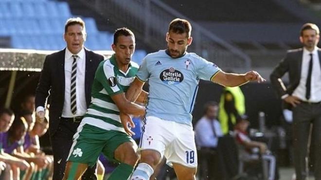 El Celta solo pudo decantar el choque en la recta final.